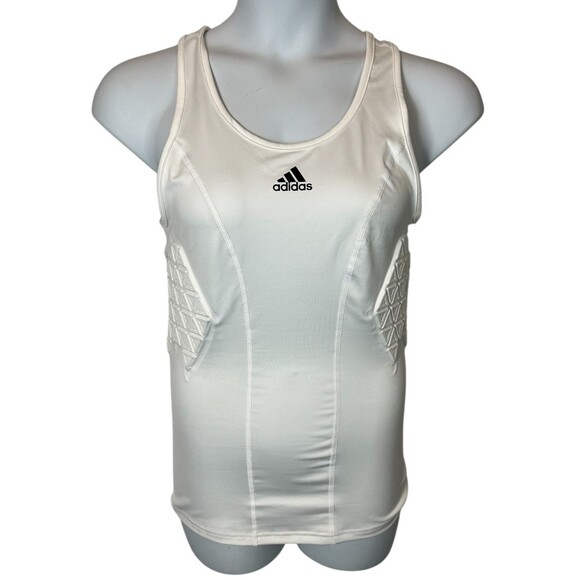 Adidas Aeroready Women's Padded Compression Tank Top  Size LT  Contact Sports - Picture 1 of 11